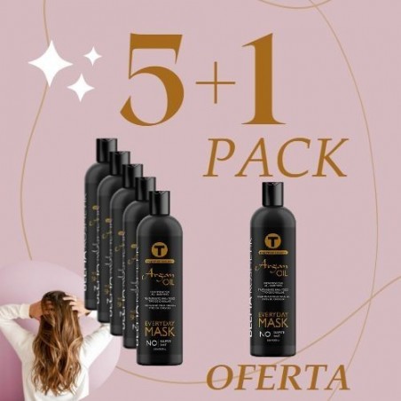 Pack 5+1 Mascara Argan 250ml