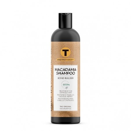 Shampoo Macadâmia Belma Kosmetik recontrutor para cabelo danificado