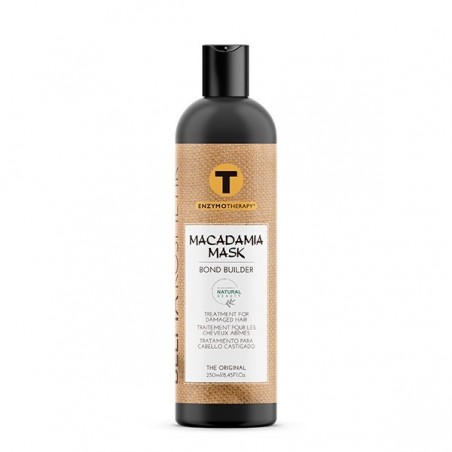 Máscara Macadâmia Belma Kosmetik Recontrução cabelo danificado