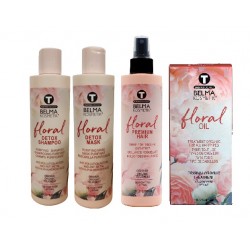 Pack Macadâmia Belma Kosmetik recontrutor para cabelo danificado