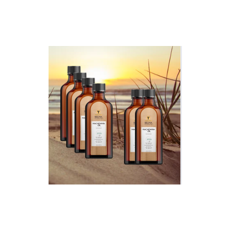 Pack 4 + 2 Óleo Macadâmia Oil 50ml Belma Kosmetik